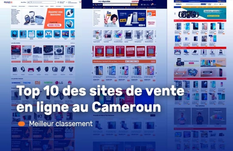 Top 10 des sites de vente en ligne au Cameroun en 2025