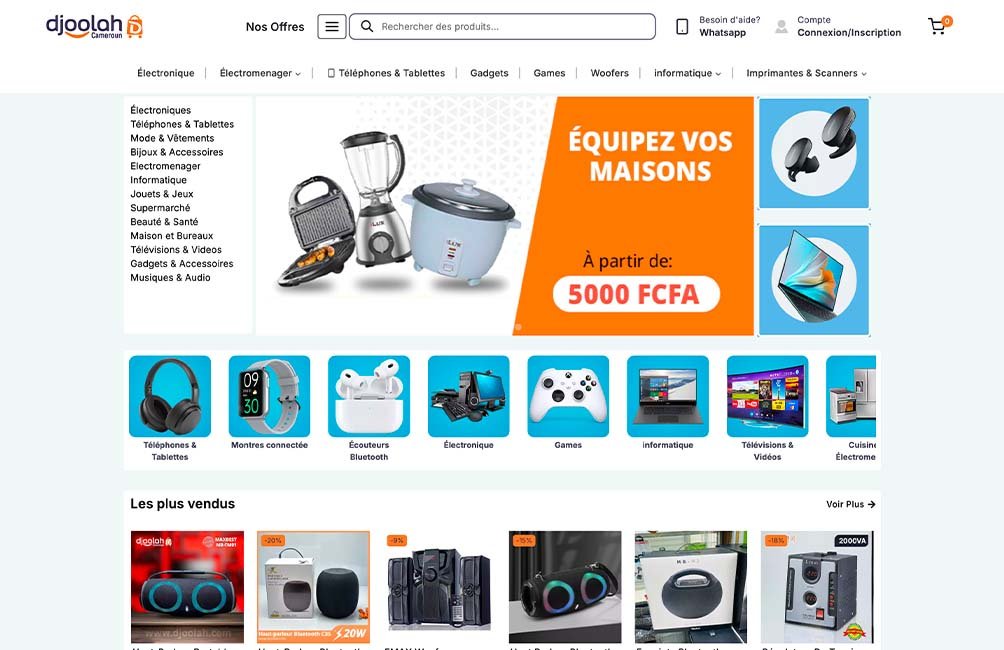 Djoolah – La marketplace camerounaise polyvalente